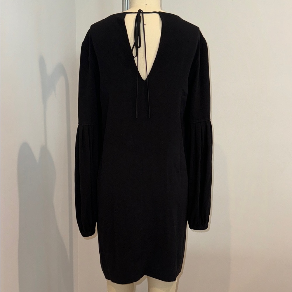 Black long sleeve comfortable dress
